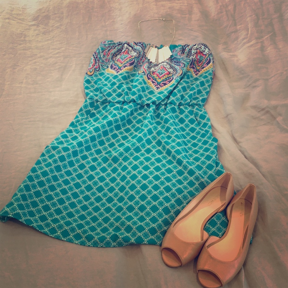 Strapless summer dress size medium
